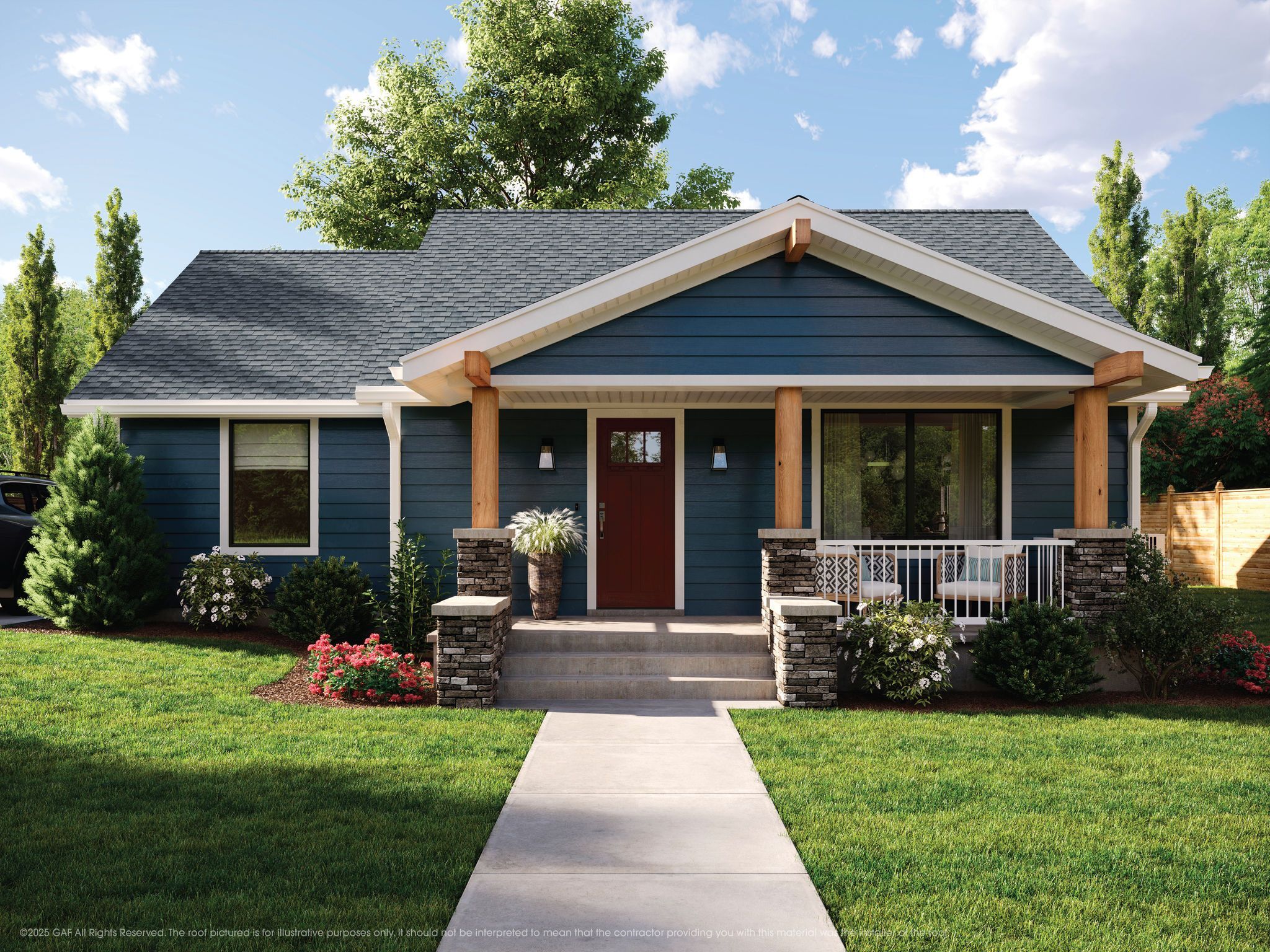 timberline UHDZ Pewter Gray house pic
