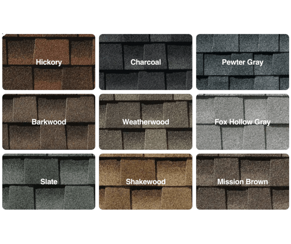 Shingle Colors