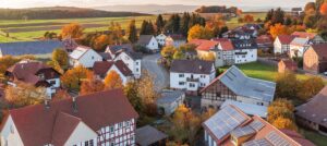 houses with roofs