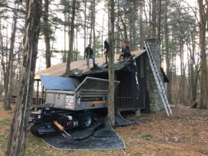 troop house roof repair