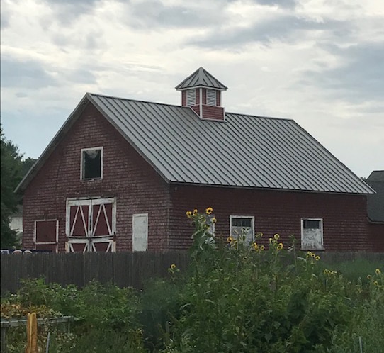 Barn After Metal Roof Installation