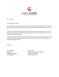 Gallagher Real Estate Property Management recommendation