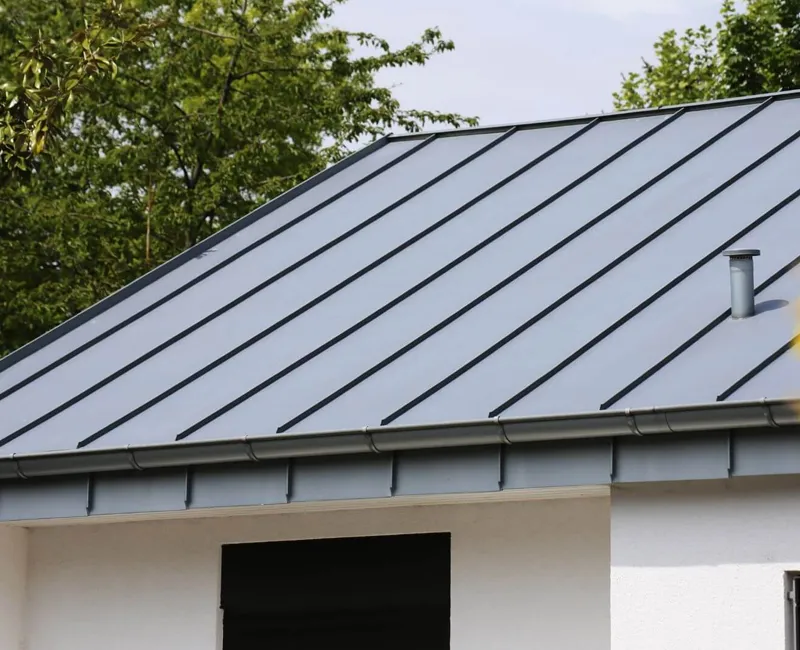 standing seam metal roof