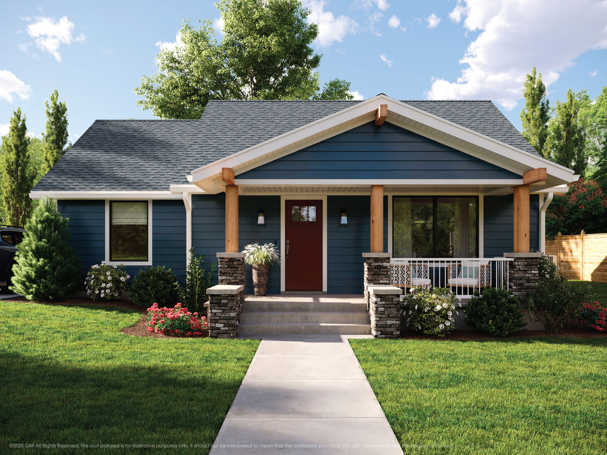 timberline UHDZ Pewter Gray house pic