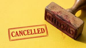 cancelled stamp